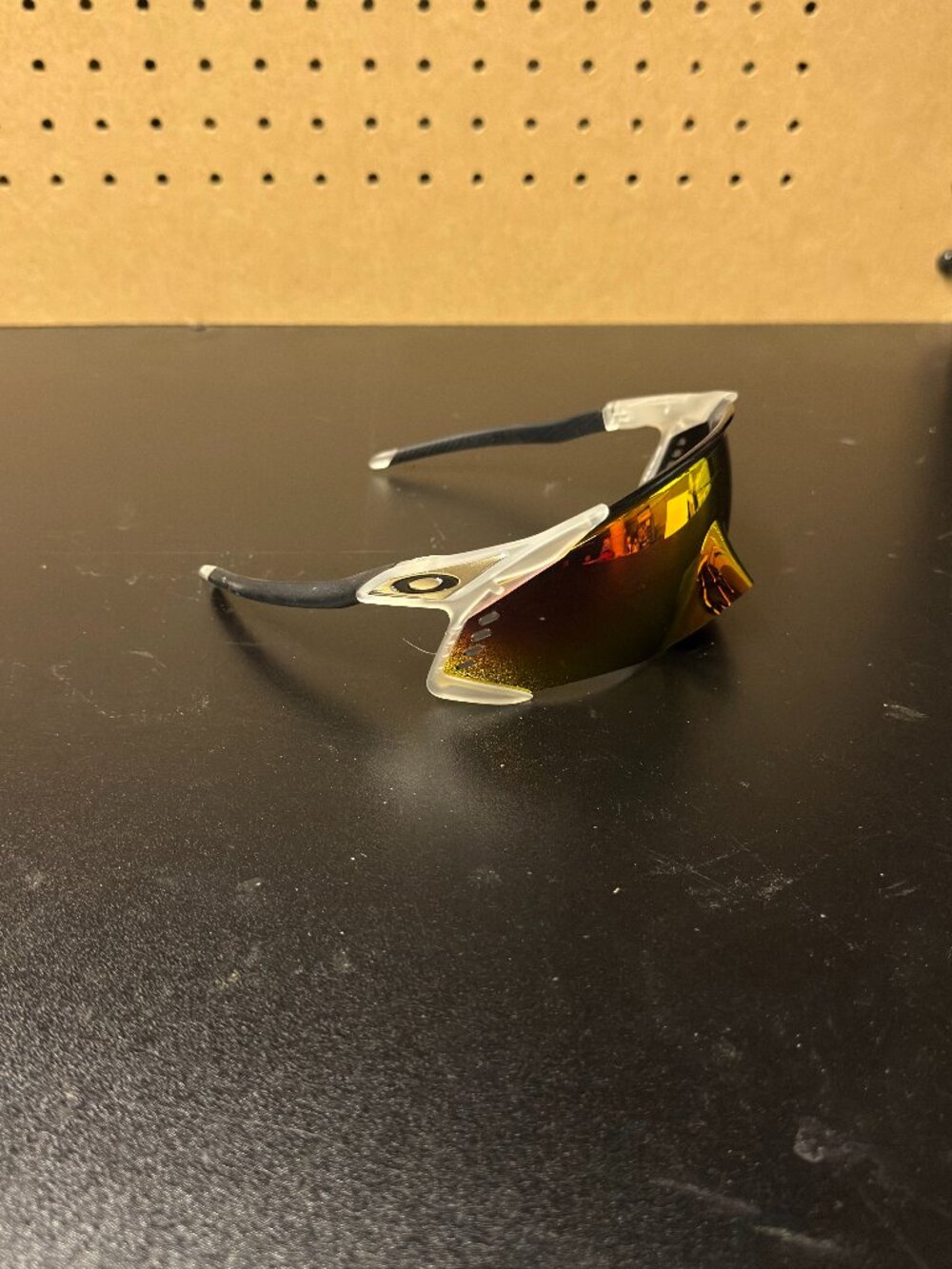 Oakley Kato Velo Sunglasses Prizm Torch Lens Clear / Black Frame
